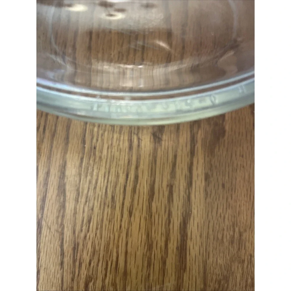 Vintage Fire King Anchor‎ Hocking Clear 2qt Casserole With Lid